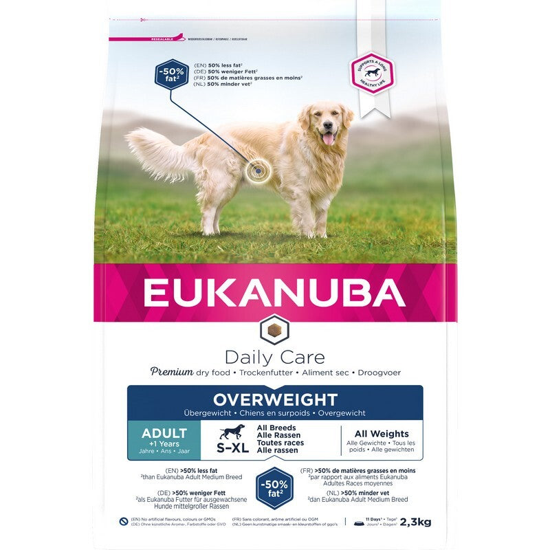 Eukanuba Daily Care Overweight 2.3kg x 3