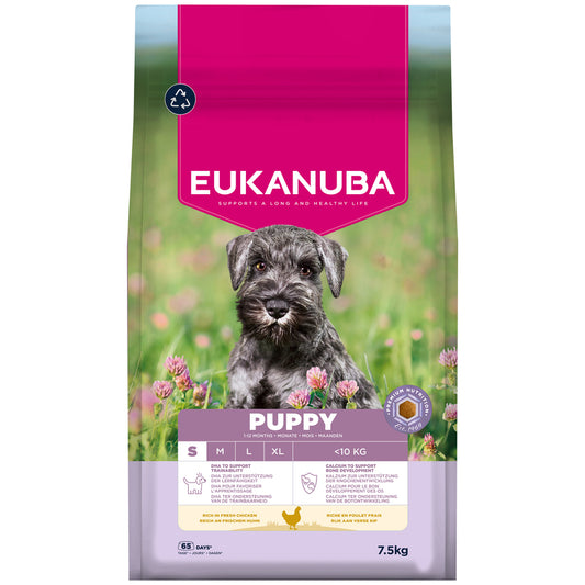 Eukanuba Puppy Small Breed Chicken 7.5 kg