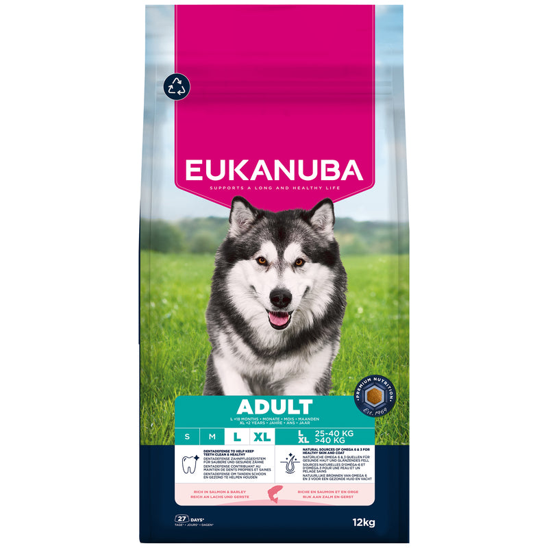 Eukanuba Adult Large Breed Salmon & Barley 12kg