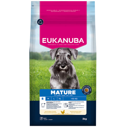 Eukanuba Mature Small Breed Chicken 3kg x 3