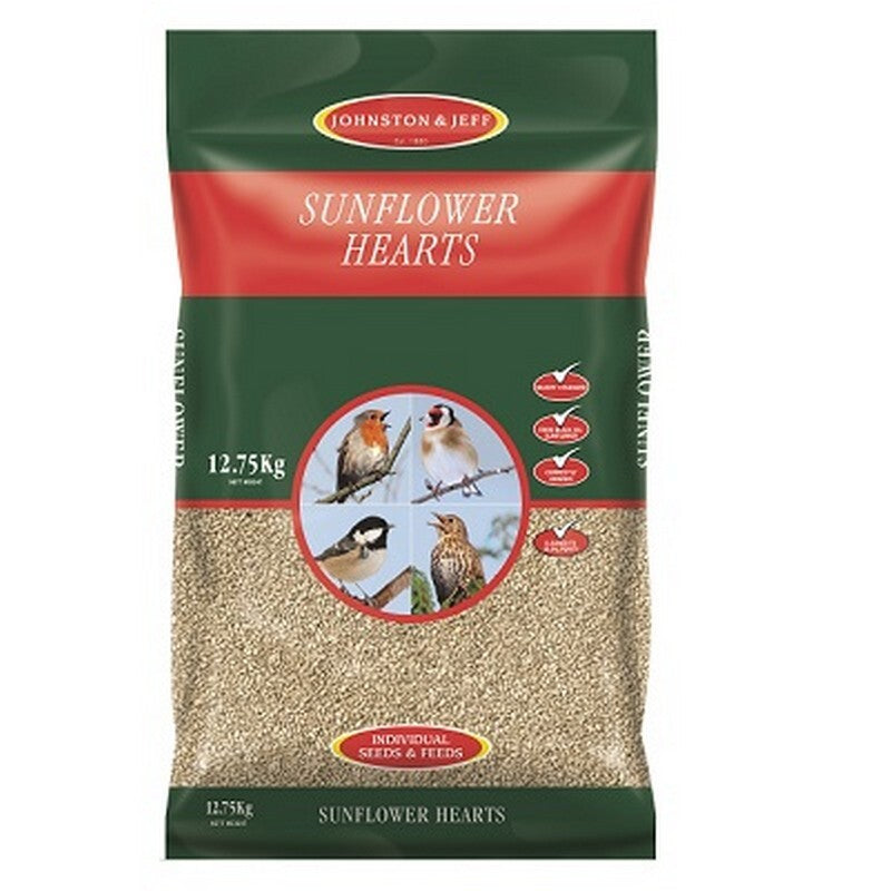 Johnston & Jeff Sunflower Hearts 12.75kg