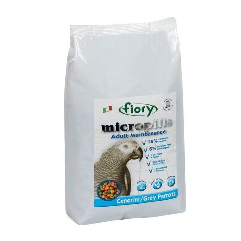Fiory Micropills African Greys Adult Maintenance 2.5kg x 3
