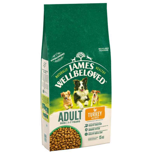 James Wellbeloved Adult Turkey & Rice