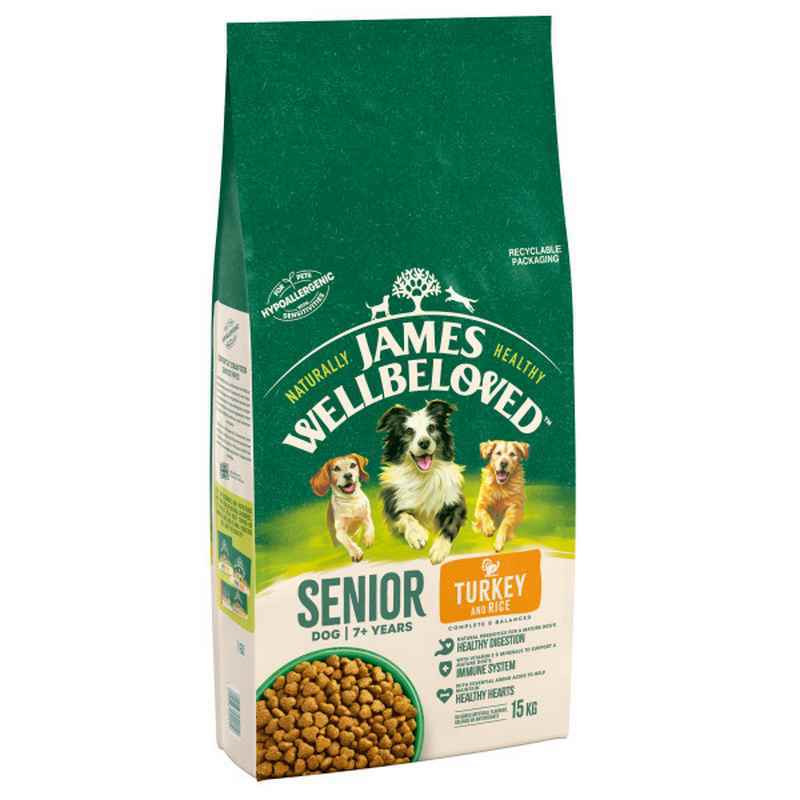 James Wellbeloved Senior Turkey & Rice