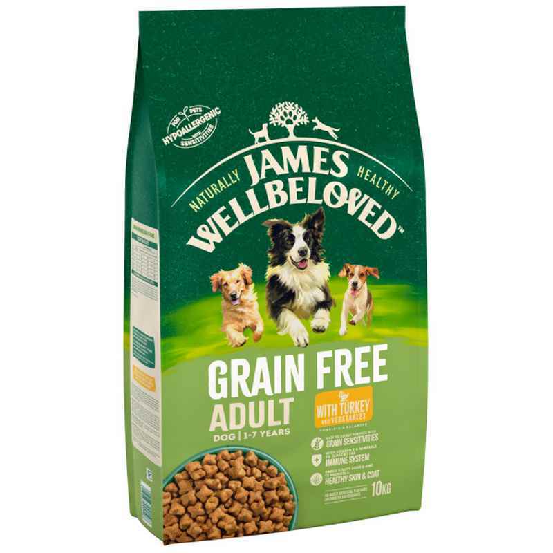 James Wellbeloved Adult Grain Free Turkey & Vegetable