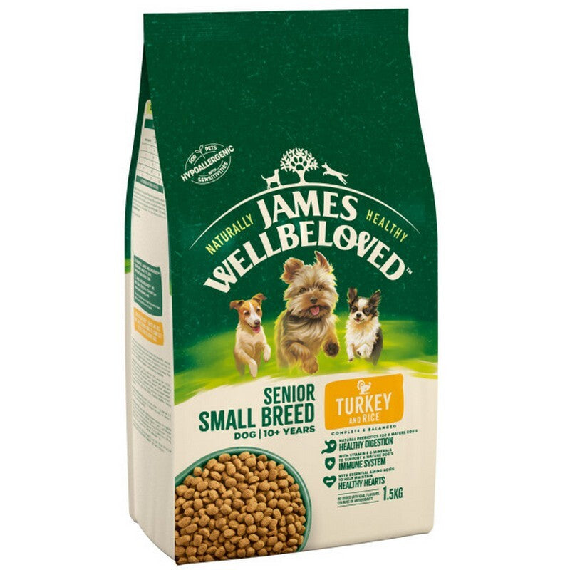 James Wellbeloved Senior Small Breed Turkey & Rice