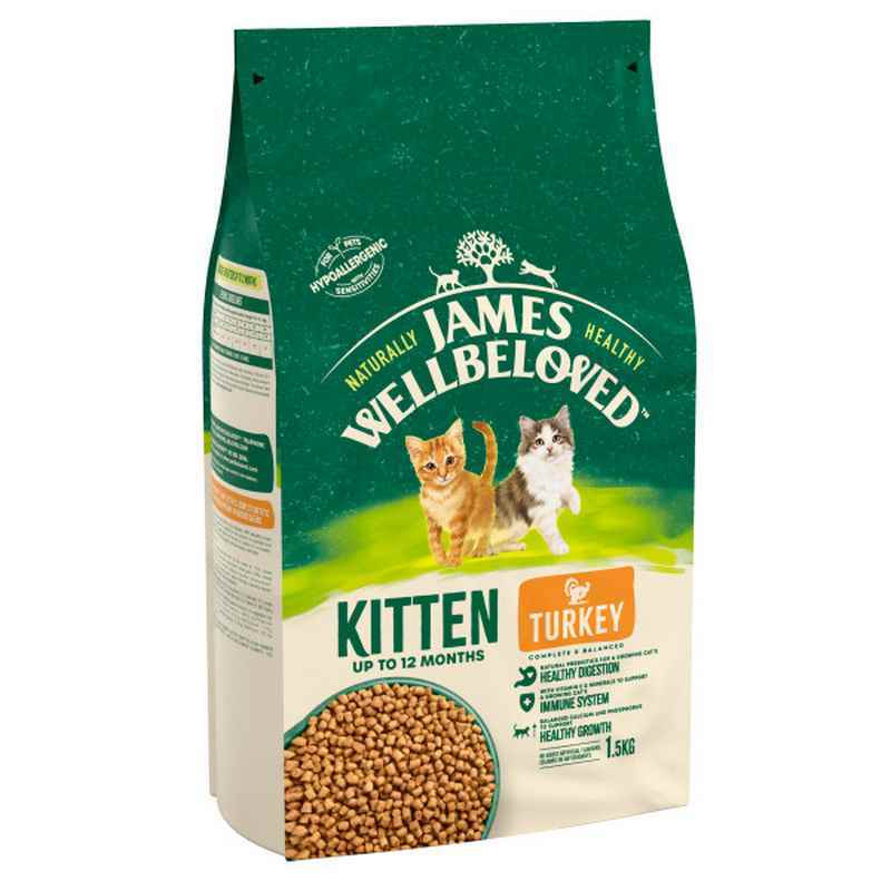 James Wellbeloved Kitten Turkey 1.5kg