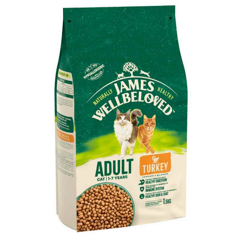 James Wellbeloved Adult Cat Turkey
