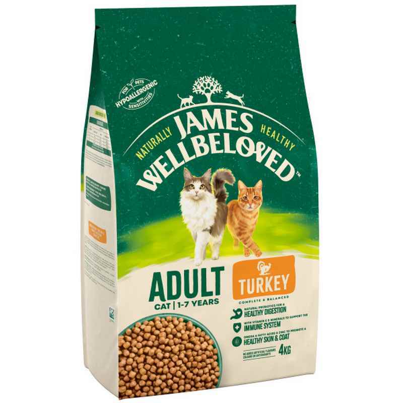 James Wellbeloved Adult Cat Turkey