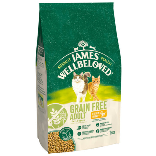 James Wellbeloved Adult Cat Turkey Grain Free