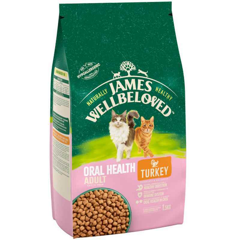 James Wellbeloved Adult Cat Oral Health Turkey