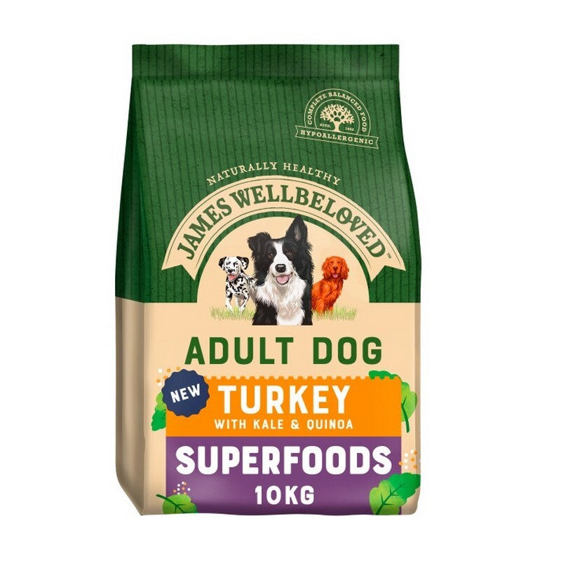 James Wellbeloved Superfoods Adult Turkey with Kale & Quinoa