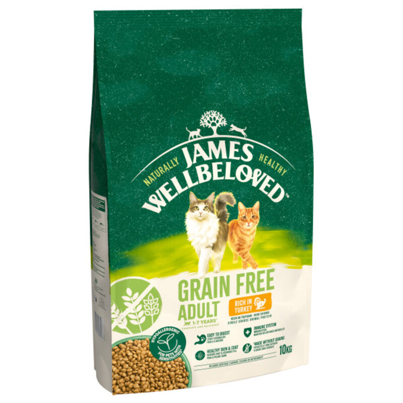 James Wellbeloved Adult Cat Turkey Grain Free