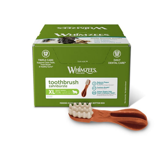 Whimzees Toothbrush Extra Large Display Box x 18