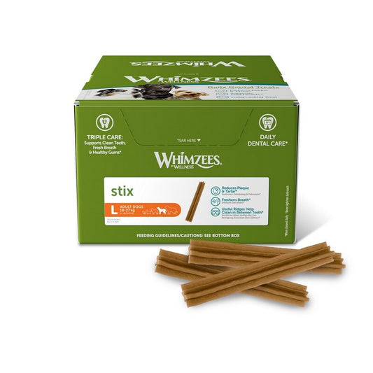 Whimzees Stix Large Display Box x 50