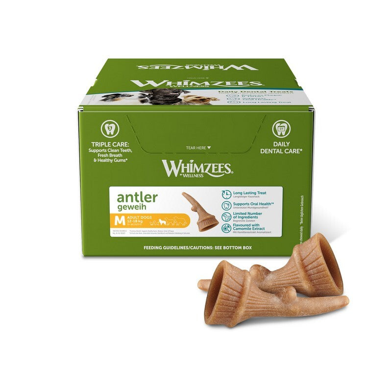 Whimzees Antler Medium Display Box x 66