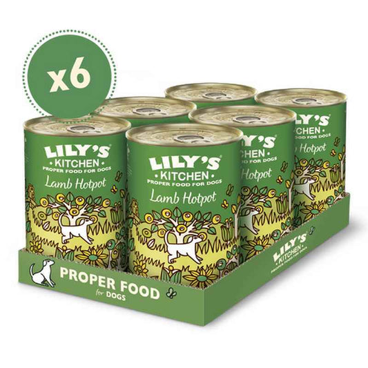 Lilys Kitchen Slow Slow Cooked Lamb Hotpot Tins 400g x 6
