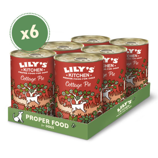 Lilys Kitchen Cottage Pie Tin 400g x 6