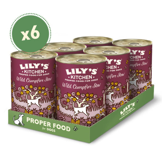 Lilys Kitchen Wild Campfire Stew Tins 400g x 6