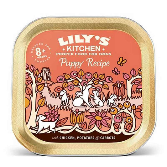 Lilys Kitchen Puppy Recipe Chicken Foil 150g x 10