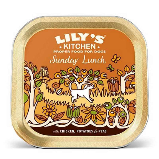 Lilys Kitchen Sunday Lunch Foil 150g x 10