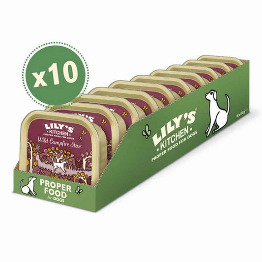 Lilys Kitchen Wild Campfire Stew Foil 150g x 10