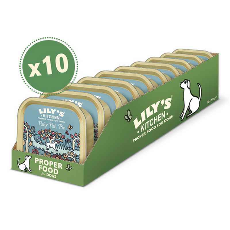 Lilys Kitchen Fishy Fish Pie Foil 150g x 10