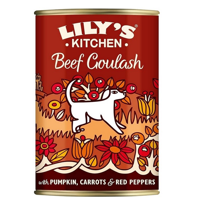 Lilys Kitchen Beef Goulash Tins 400g x 6