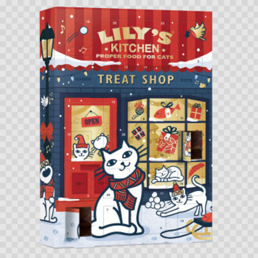 Lilys Kitchen Xmas Cat Advent Calendar 25g x 7