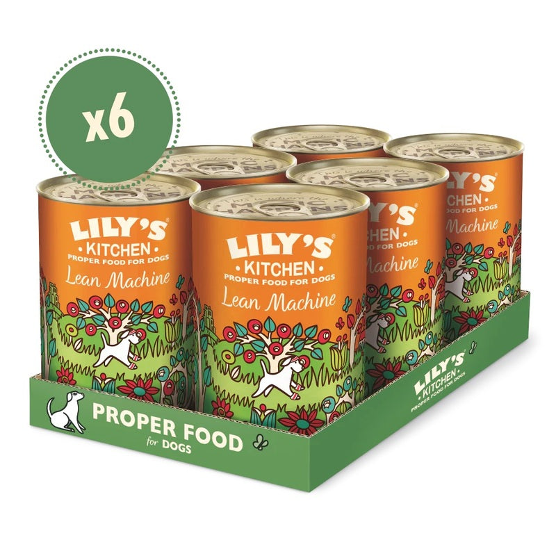 Lilys Kitchen Lean Machine Tins 400g x 6
