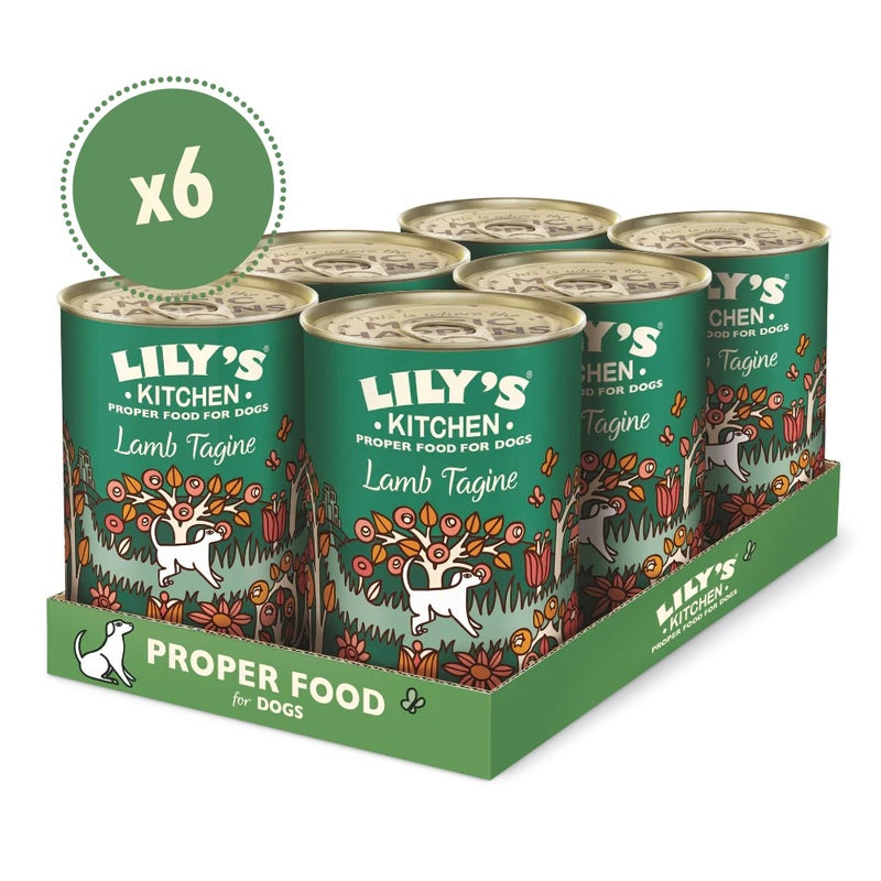 Lilys Kitchen Lamb Tagine Tins 400g x 6