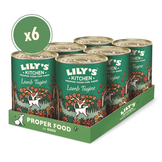 Lilys Kitchen Lamb Tagine Tins 400g x 6