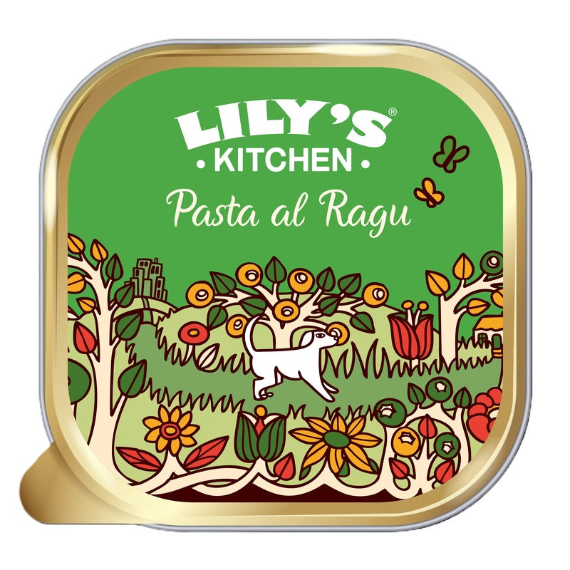 Lilys Kitchen Pasta al Ragu Trays 150g x 10