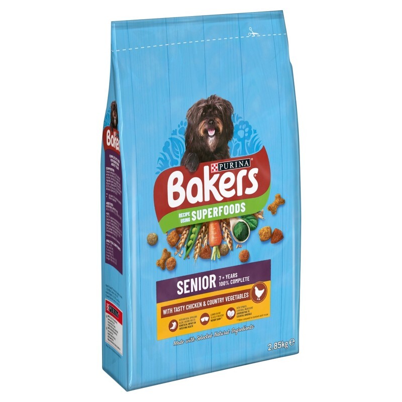 Bakers Complete Senior with Chicken & Veg