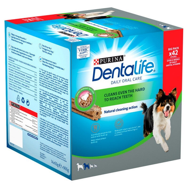 DentaLife Medium Dog 966g 42 Sticks x 2
