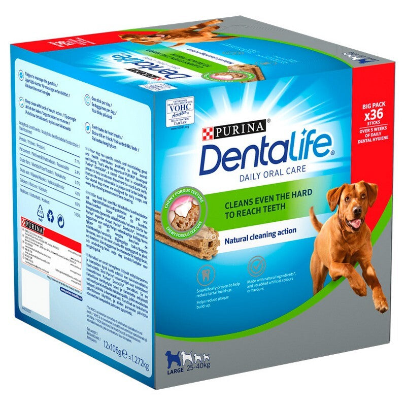 DentaLife Large Dog 1272g 36 Sticks x 2
