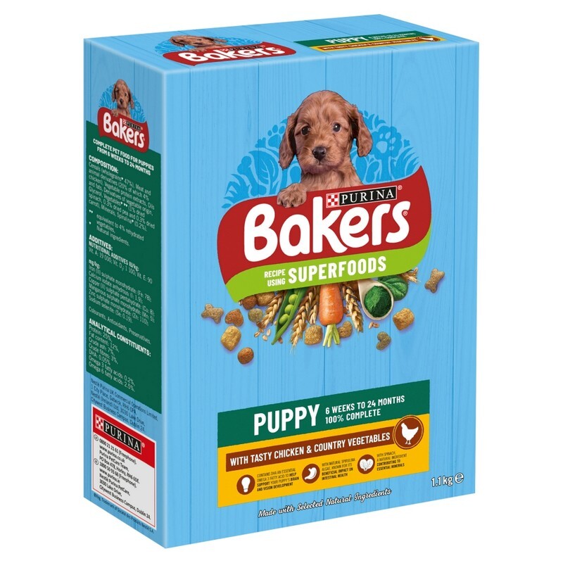 Bakers Complete Puppy with Chicken & Veg