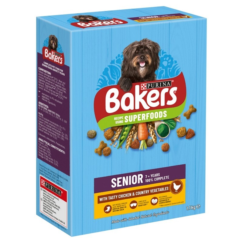 Bakers Complete Senior with Chicken & Veg