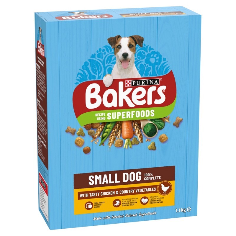 Bakers Complete Small Dog with Chicken 1.1kg x 5