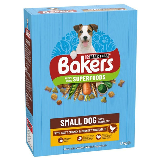 Bakers Complete Small Dog with Chicken 1.1kg x 5