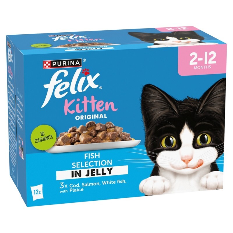 Felix Pch Orig Kitten Fish CIJ 4x12x85g