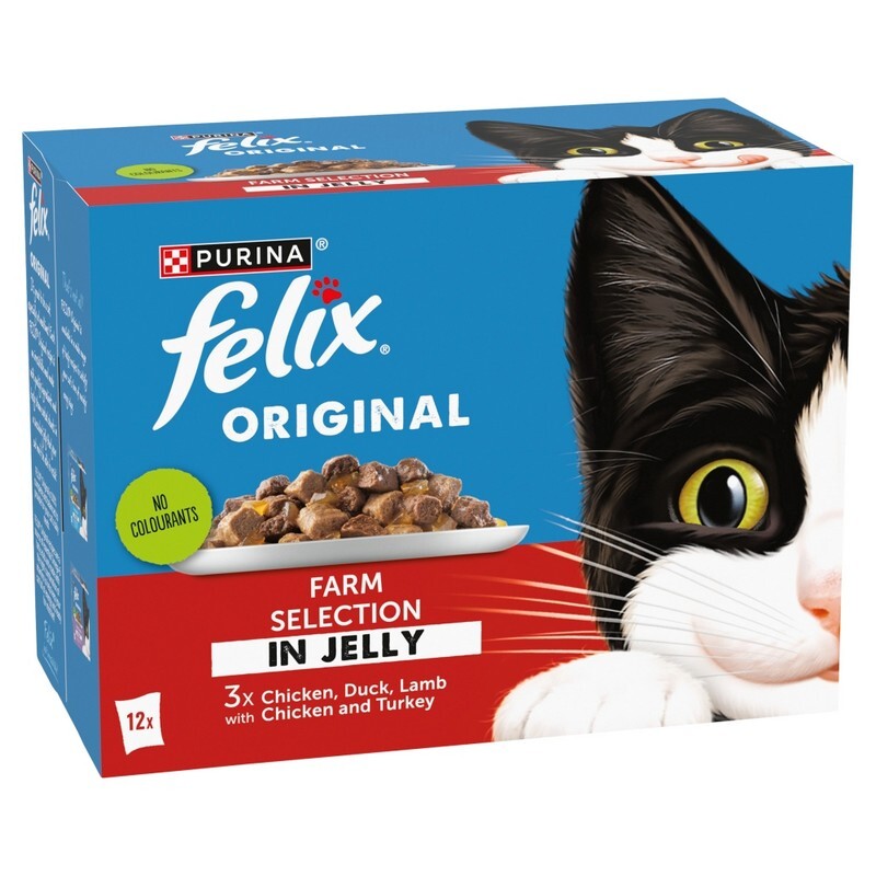 Felix Pch Orig Adlt Farm CIJ 4x12x85g