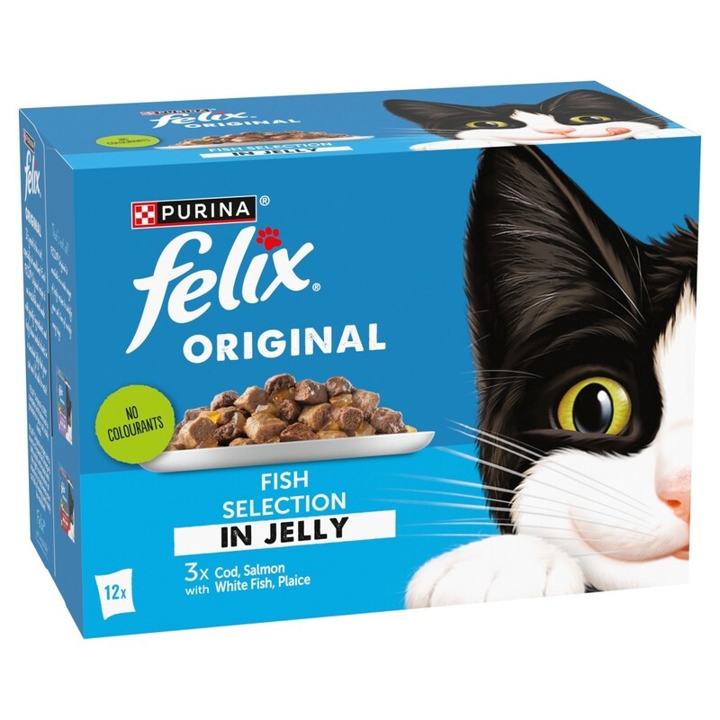 Felix Pch Orig Adlt Fish CIJ 4x12x85g
