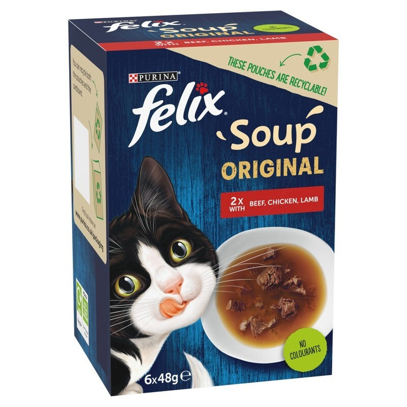 Felix Soup Original Farm Selection 48g x 6 x 8