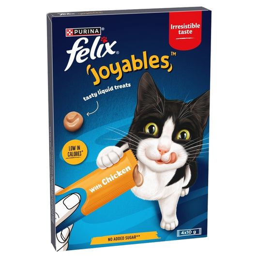Felix Joyables Chicken Liquid Cat Treats 10g x 4 x 11