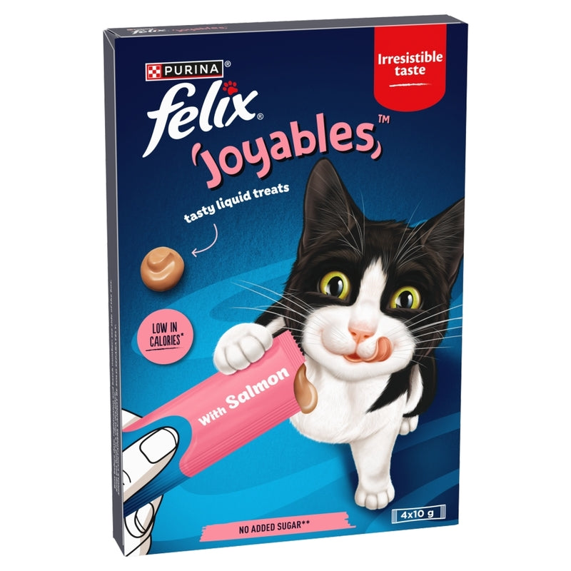 Felix Joyables Salmon Liquid Cat Treats 10g x 4 x 11