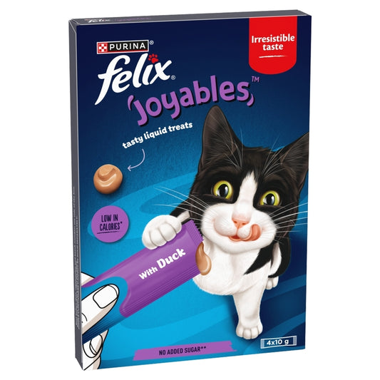 Felix Joyables Duck Liquid Cat Treats 10g x 4 x 11