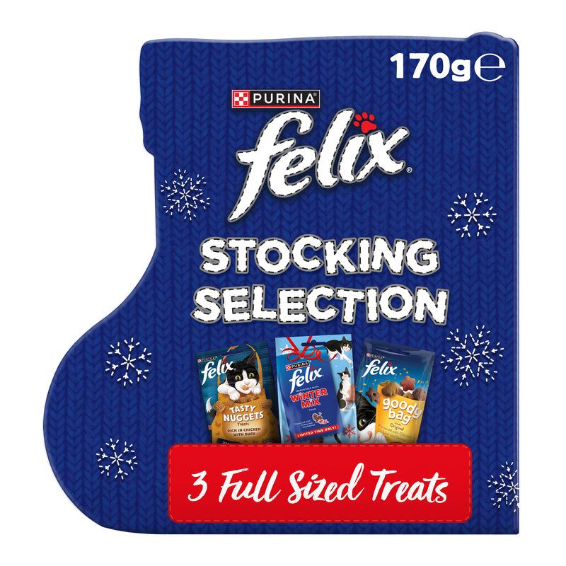 Felix Xmas Treat Stocking Selection 170g x 5