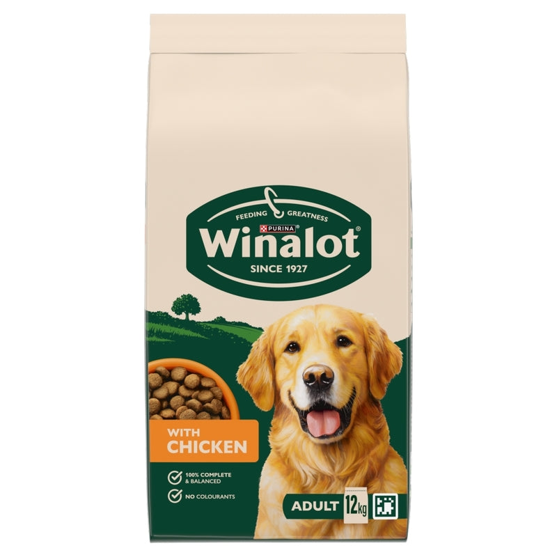 Winalot Adult with Chicken Dry Dog 12kg