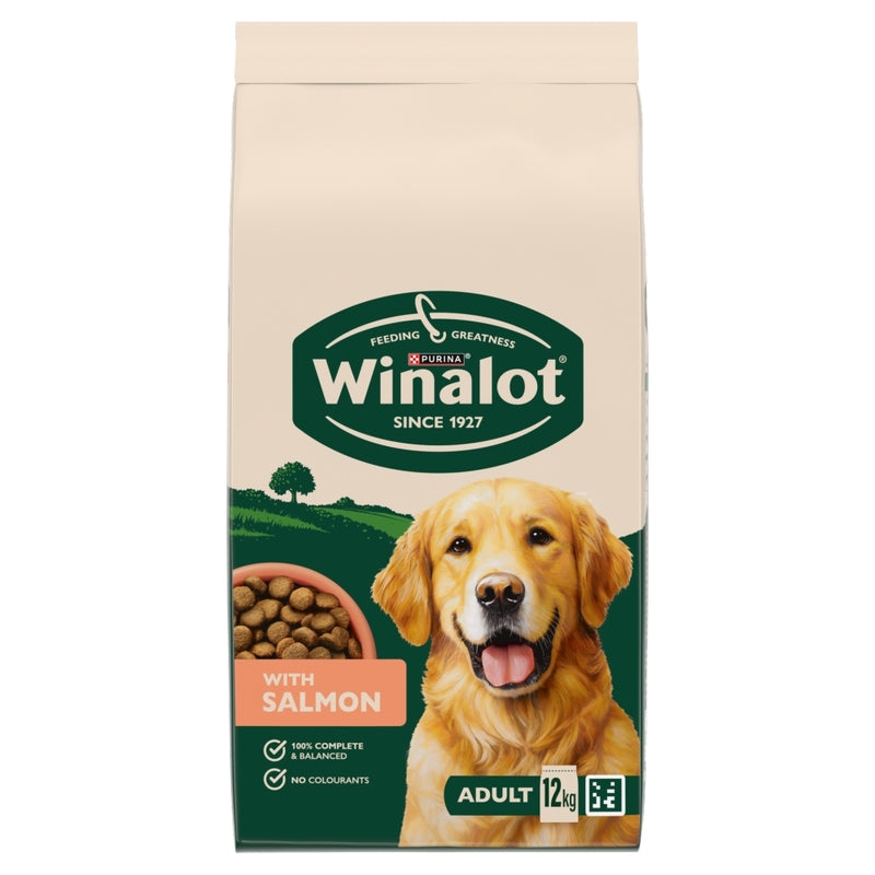 Winalot Adult with Salmon Dry Dog 12kg